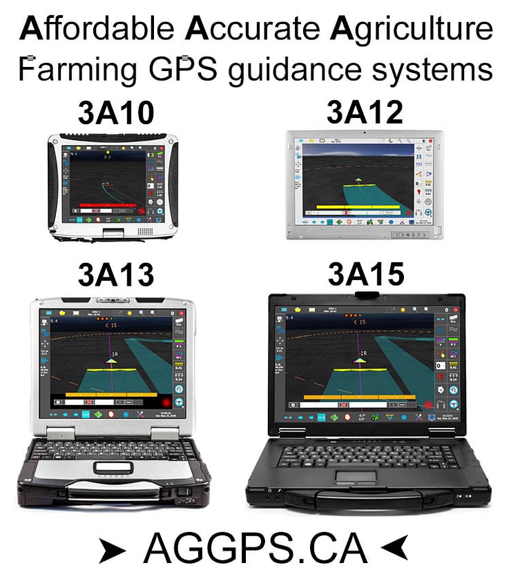 Affordable accurate agriculture GPS systems for farming
